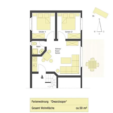 Dwarslooper Casa vacanze *