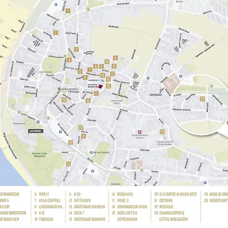 Dwarslooper Casa vacanze Borkum